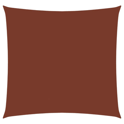 Berkfield Sunshade Sail Oxford Fabric Square 7x7 m Terracotta