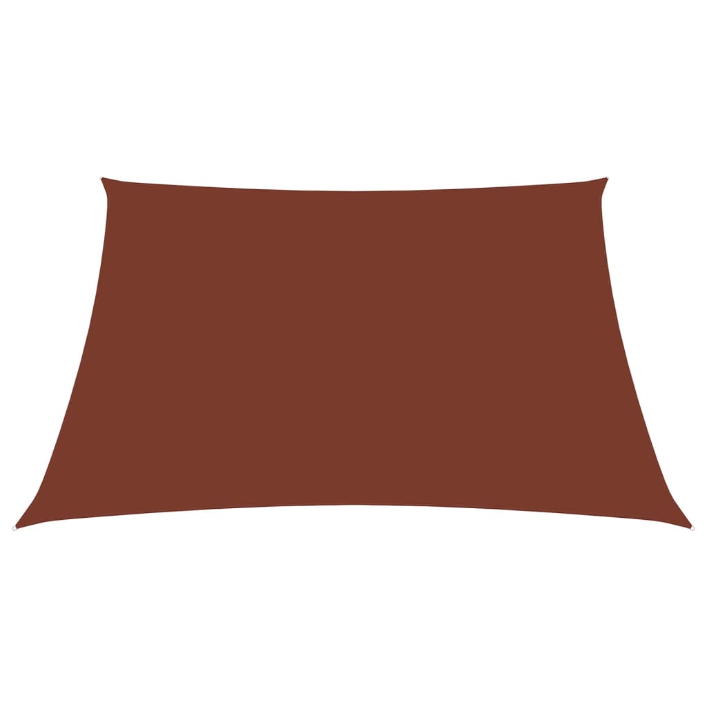 Berkfield Sunshade Sail Oxford Fabric Square 7x7 m Terracotta