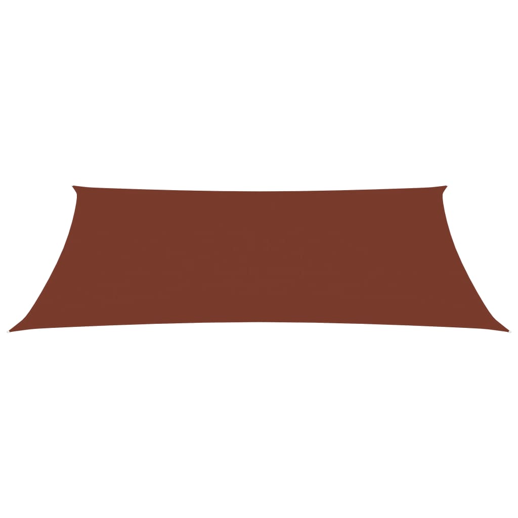 Berkfield Sunshade Sail Oxford Fabric Rectangular 2x4.5 m Terracotta