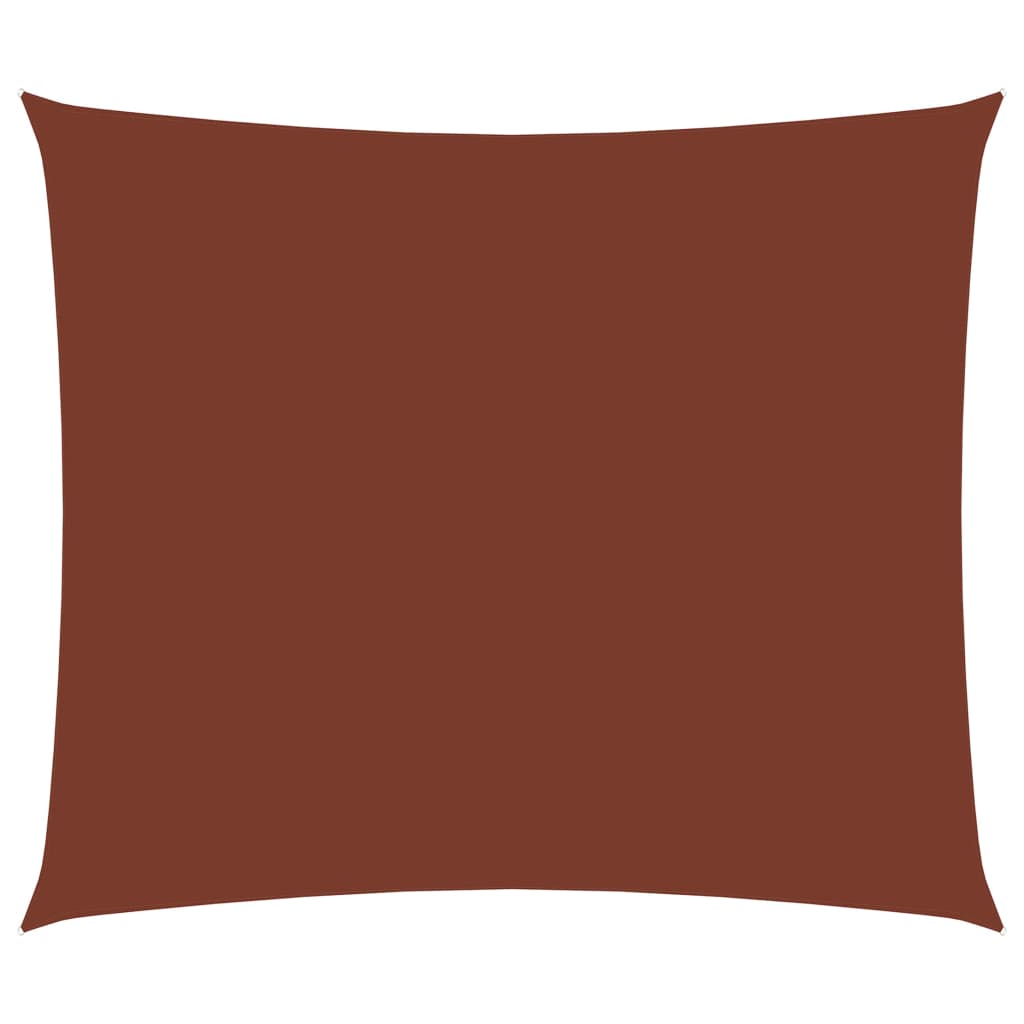 Berkfield Sunshade Sail Oxford Fabric Rectangular 2.5x3.5 m Terracotta
