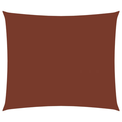 Berkfield Sunshade Sail Oxford Fabric Rectangular 3x4 m Terracotta