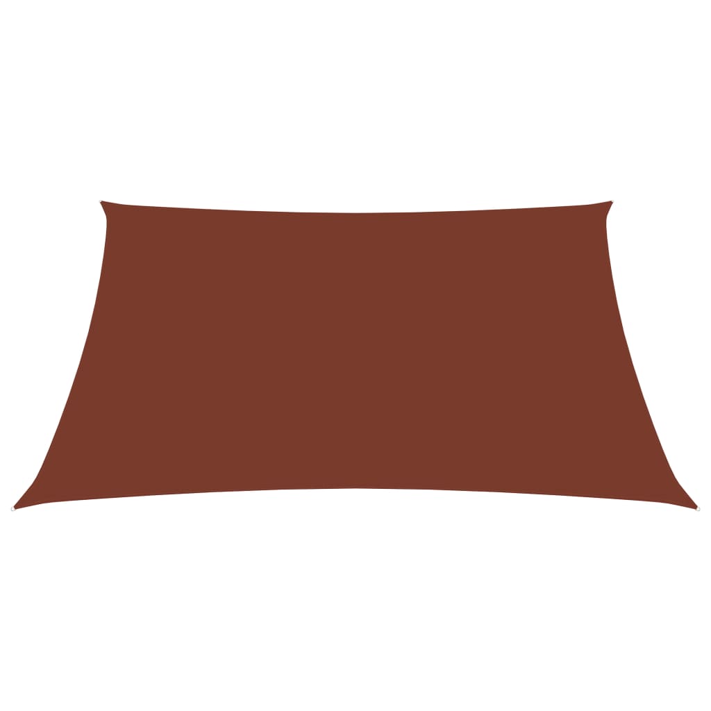 Berkfield Sunshade Sail Oxford Fabric Rectangular 3x4 m Terracotta