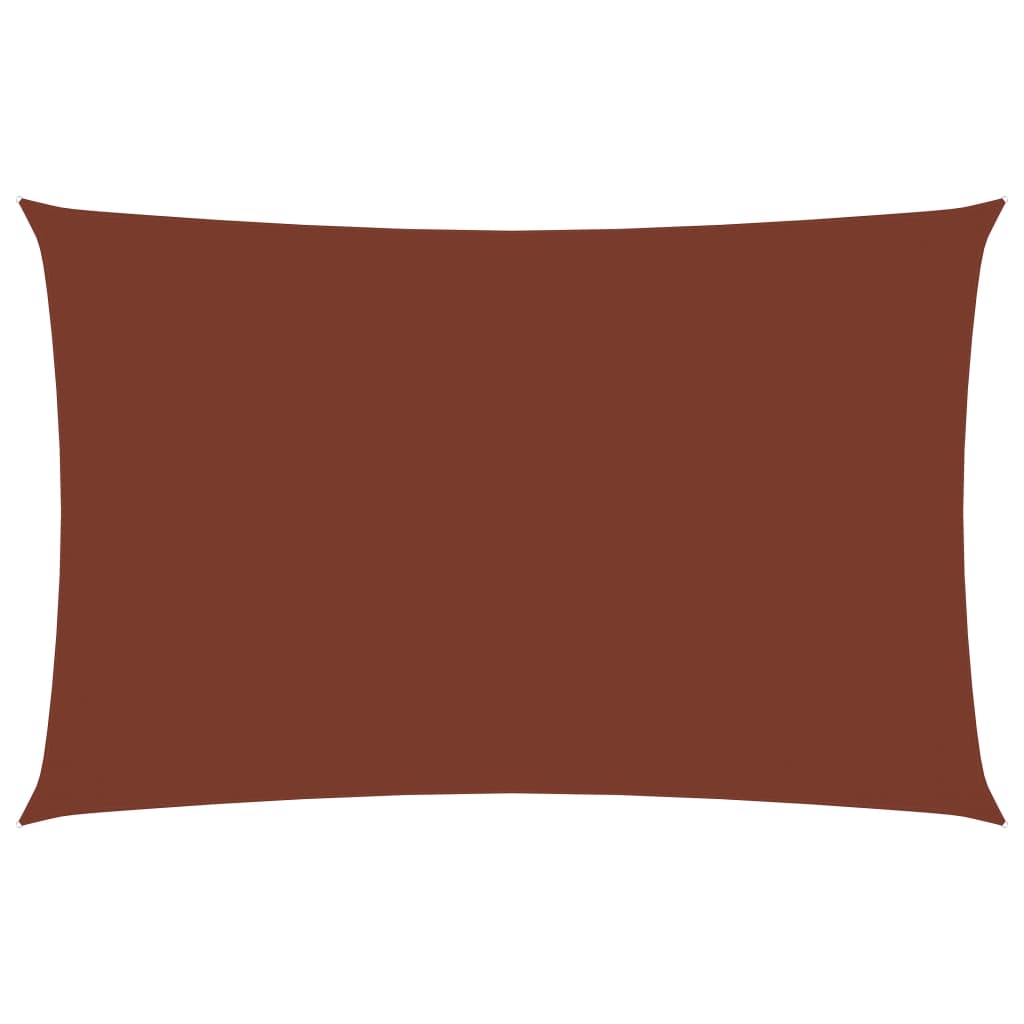 Berkfield Sunshade Sail Oxford Fabric Rectangular 3x5 m Terracotta