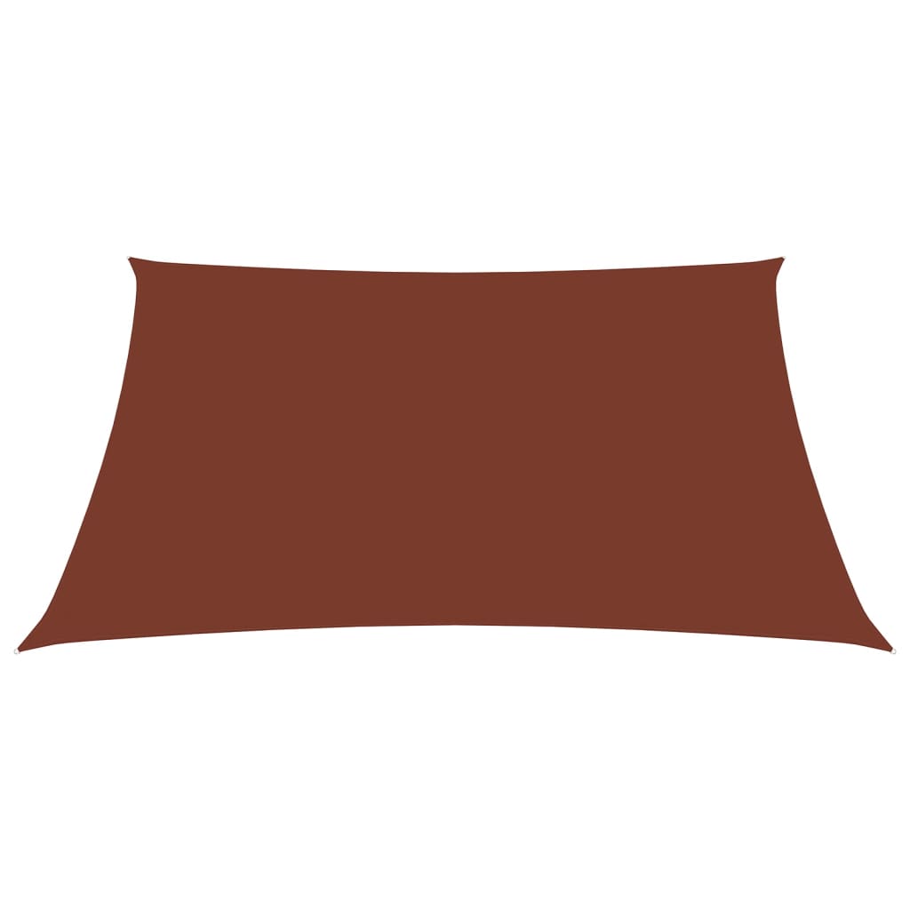 Berkfield Sunshade Sail Oxford Fabric Rectangular 3.5x5 m Terracotta