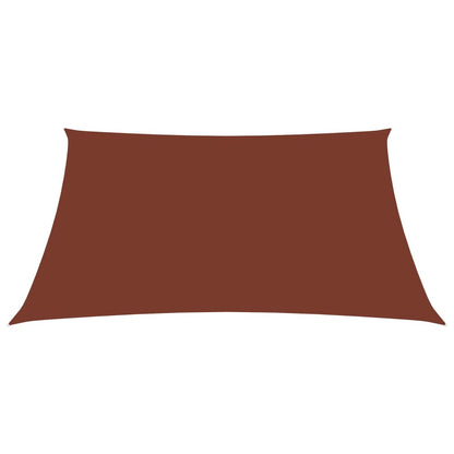 Berkfield Sunshade Sail Oxford Fabric Rectangular 3.5x5 m Terracotta