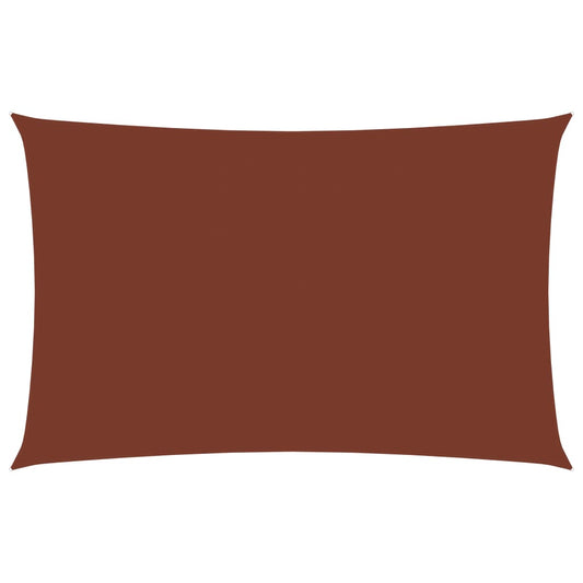 Berkfield Sunshade Sail Oxford Fabric Rectangular 5x8 m Terracotta