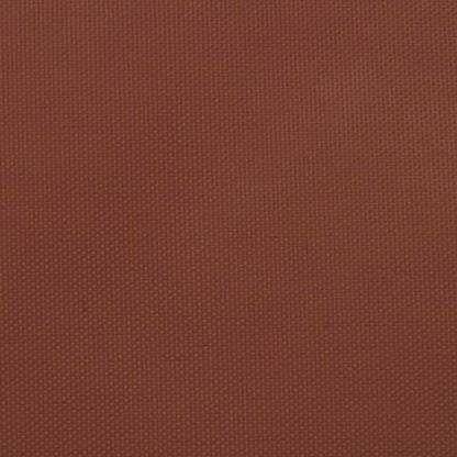 Berkfield Sunshade Sail Oxford Fabric Triangular 4x5x6.4 m Terracotta