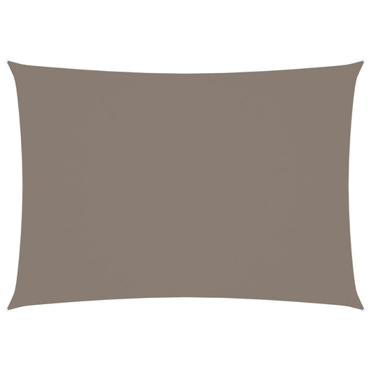 Berkfield Sunshade Sail Oxford Fabric Rectangular 3x4 m Taupe