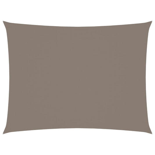 Berkfield Sunshade Sail Oxford Fabric Rectangular 3x4.5 m Taupe