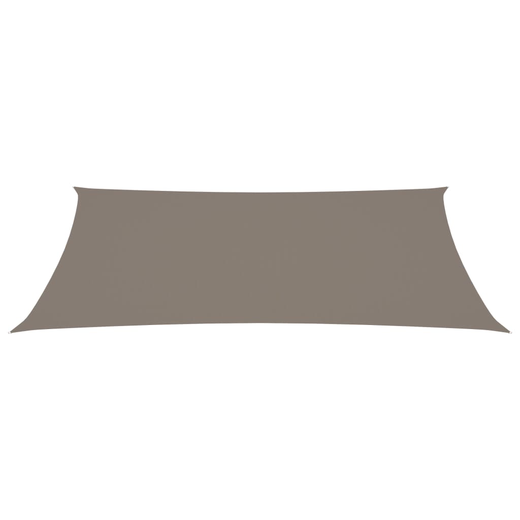 Berkfield Sunshade Sail Oxford Fabric Rectangular 3x6 m Taupe