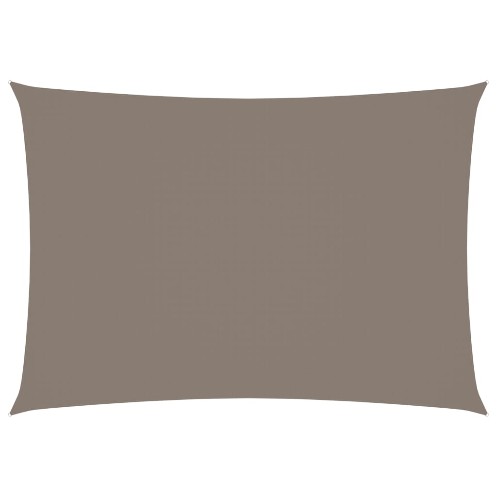 Berkfield Sunshade Sail Oxford Fabric Rectangular 3.5x5 m Taupe