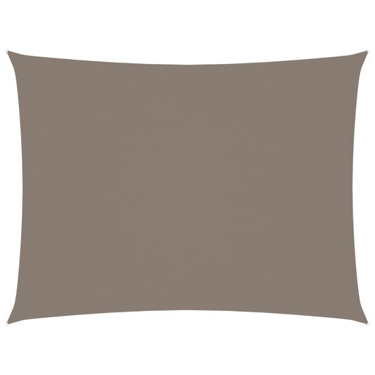 Berkfield Sunshade Sail Oxford Fabric Rectangular 4x6 m Taupe
