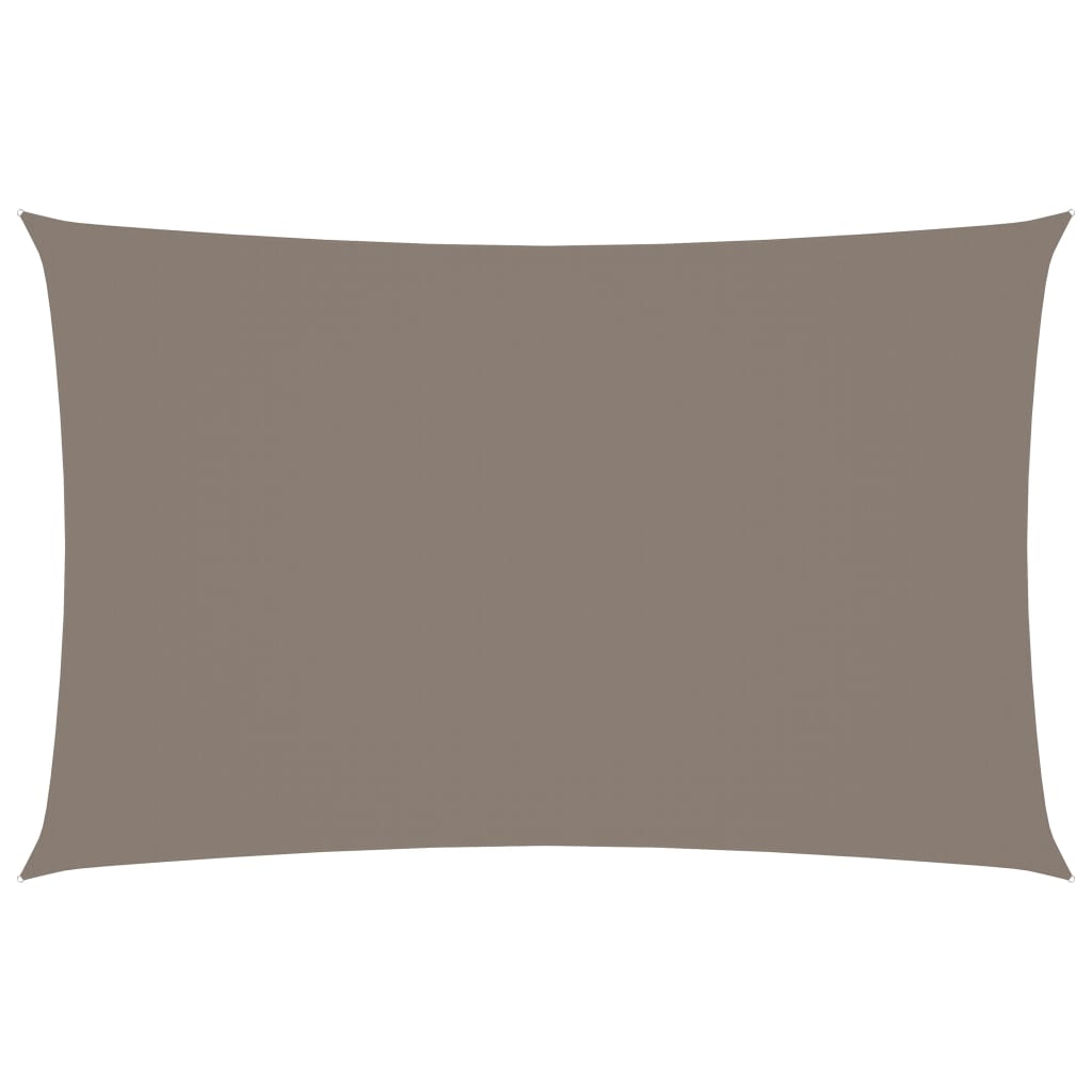 Berkfield Sunshade Sail Oxford Fabric Rectangular 4x7 m Taupe