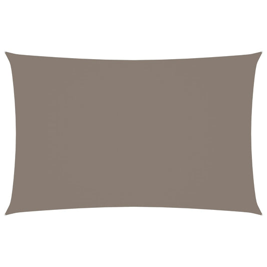 Berkfield Sunshade Sail Oxford Fabric Rectangular 4x7 m Taupe