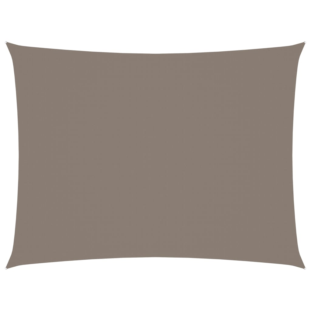 Berkfield Sunshade Sail Oxford Fabric Rectangular 6x7 m Taupe