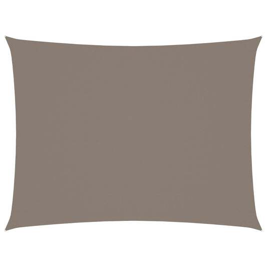 Berkfield Sunshade Sail Oxford Fabric Rectangular 6x7 m Taupe