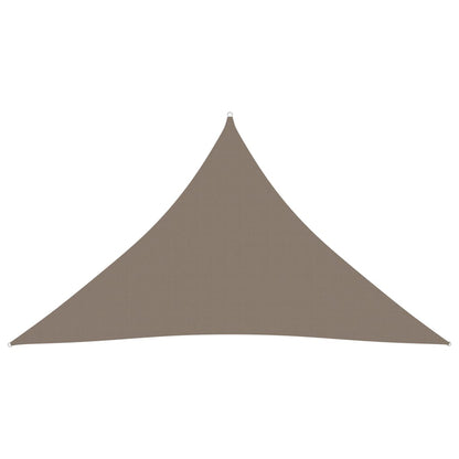 Berkfield Sunshade Sail Oxford Fabric Triangular 2.5x2.5x3.5 m Taupe