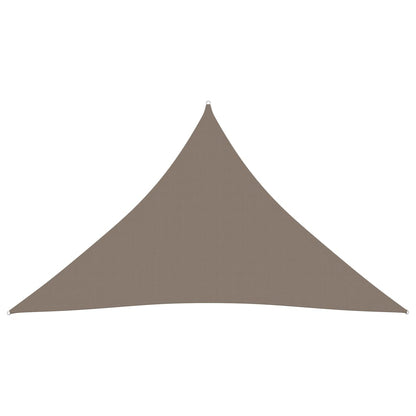 Berkfield Sunshade Sail Oxford Fabric Triangular 3.6x3.6x3.6 m Taupe
