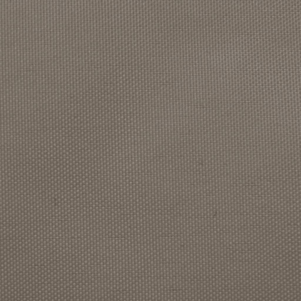 Berkfield Sunshade Sail Oxford Fabric Triangular 4x4x5.8 m Taupe