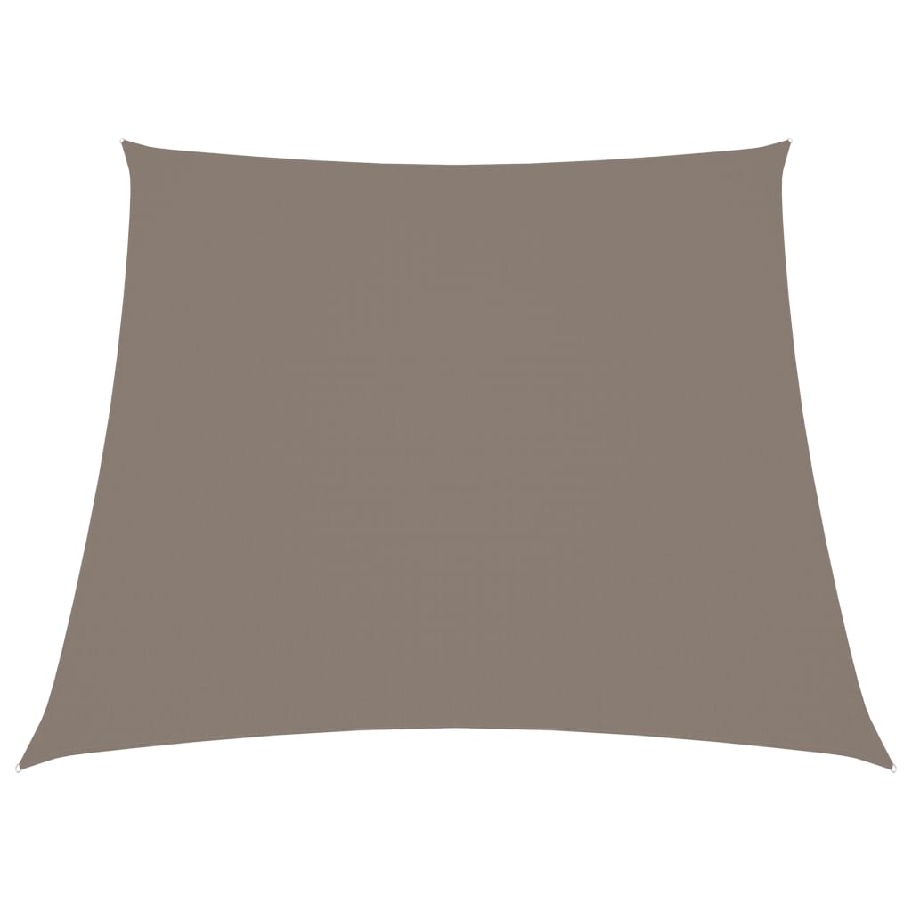 Berkfield Sunshade Sail Oxford Fabric Trapezium 4/5x4 m Taupe
