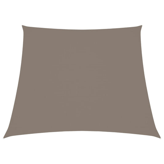 Berkfield Sunshade Sail Oxford Fabric Trapezium 4/5x4 m Taupe