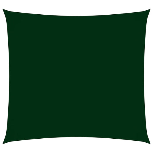 Berkfield Sunshade Sail Oxford Fabric Square 3.6x3.6 m Dark Green