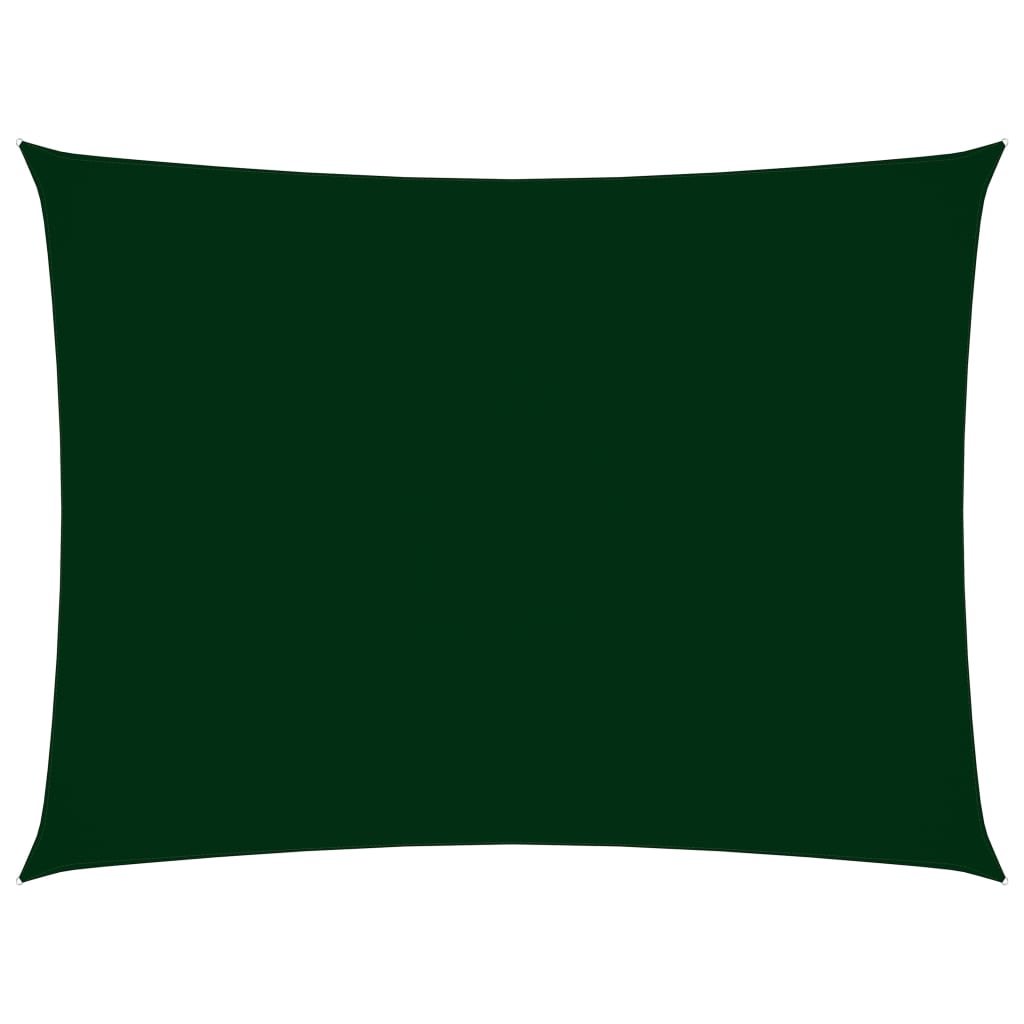 Berkfield Sunshade Sail Oxford Fabric Rectangular 2x4.5 m Dark Green