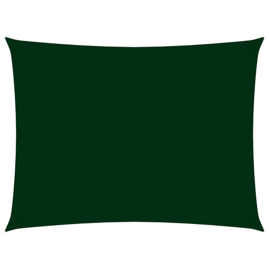 Berkfield Sunshade Sail Oxford Fabric Rectangular 2x4.5 m Dark Green