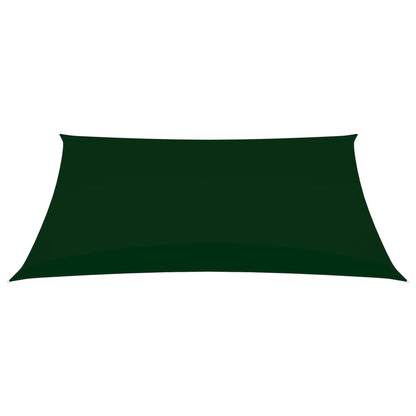 Berkfield Sunshade Sail Oxford Fabric Rectangular 2x4.5 m Dark Green