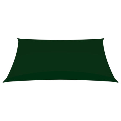Berkfield Sunshade Sail Oxford Fabric Rectangular 3x4.5 m Dark Green