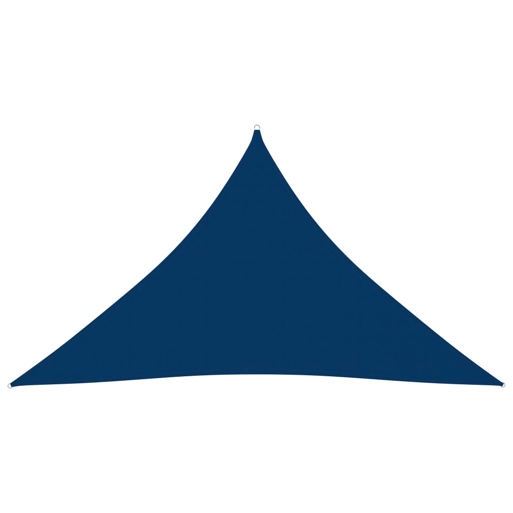 Berkfield Sunshade Sail Oxford Fabric Triangular 4x4x5.8 m Blue