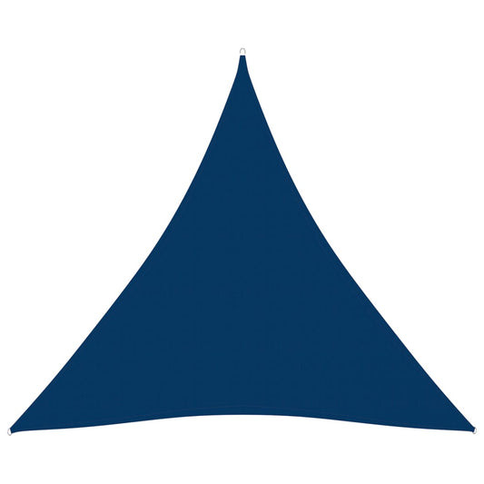 Berkfield Sunshade Sail Oxford Fabric Triangular 5x6x6 m Blue