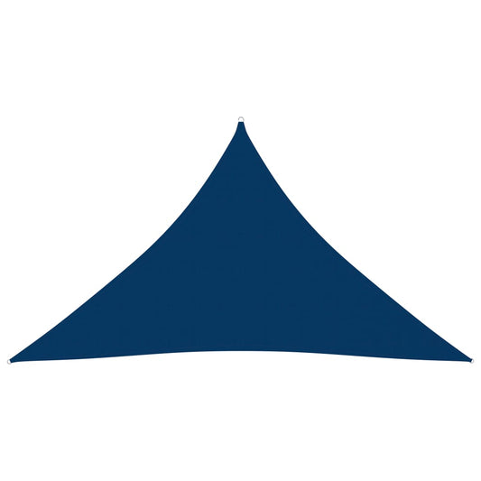 Berkfield Sunshade Sail Oxford Fabric Triangular 5x5x6 m Blue