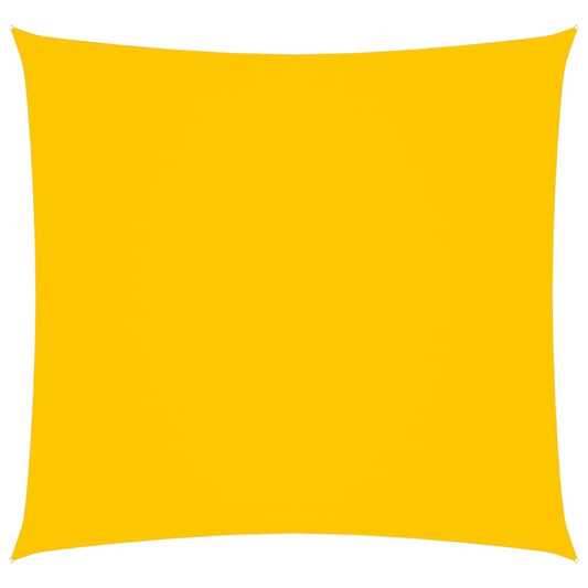 Berkfield Sunshade Sail Oxford Fabric Square 4.5x4.5 m Yellow