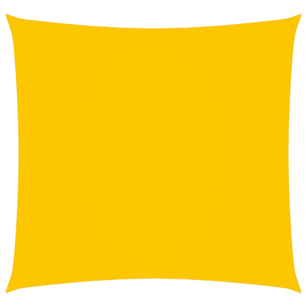 Berkfield Sunshade Sail Oxford Fabric Square 6x6 m Yellow