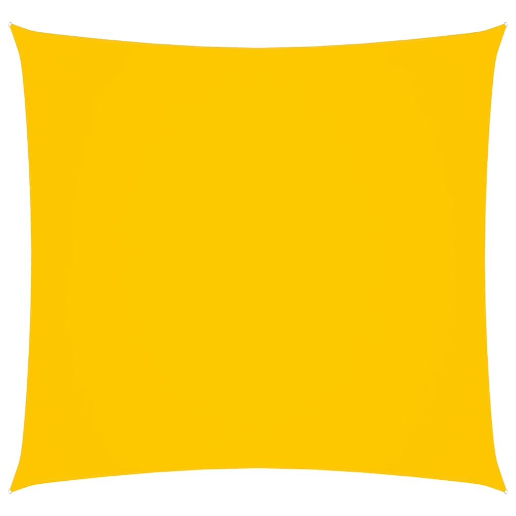 Berkfield Sunshade Sail Oxford Fabric Square 7x7 m Yellow