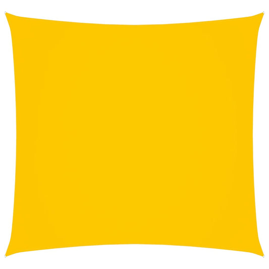 Berkfield Sunshade Sail Oxford Fabric Square 7x7 m Yellow