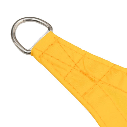 Berkfield Sunshade Sail Oxford Fabric Square 7x7 m Yellow