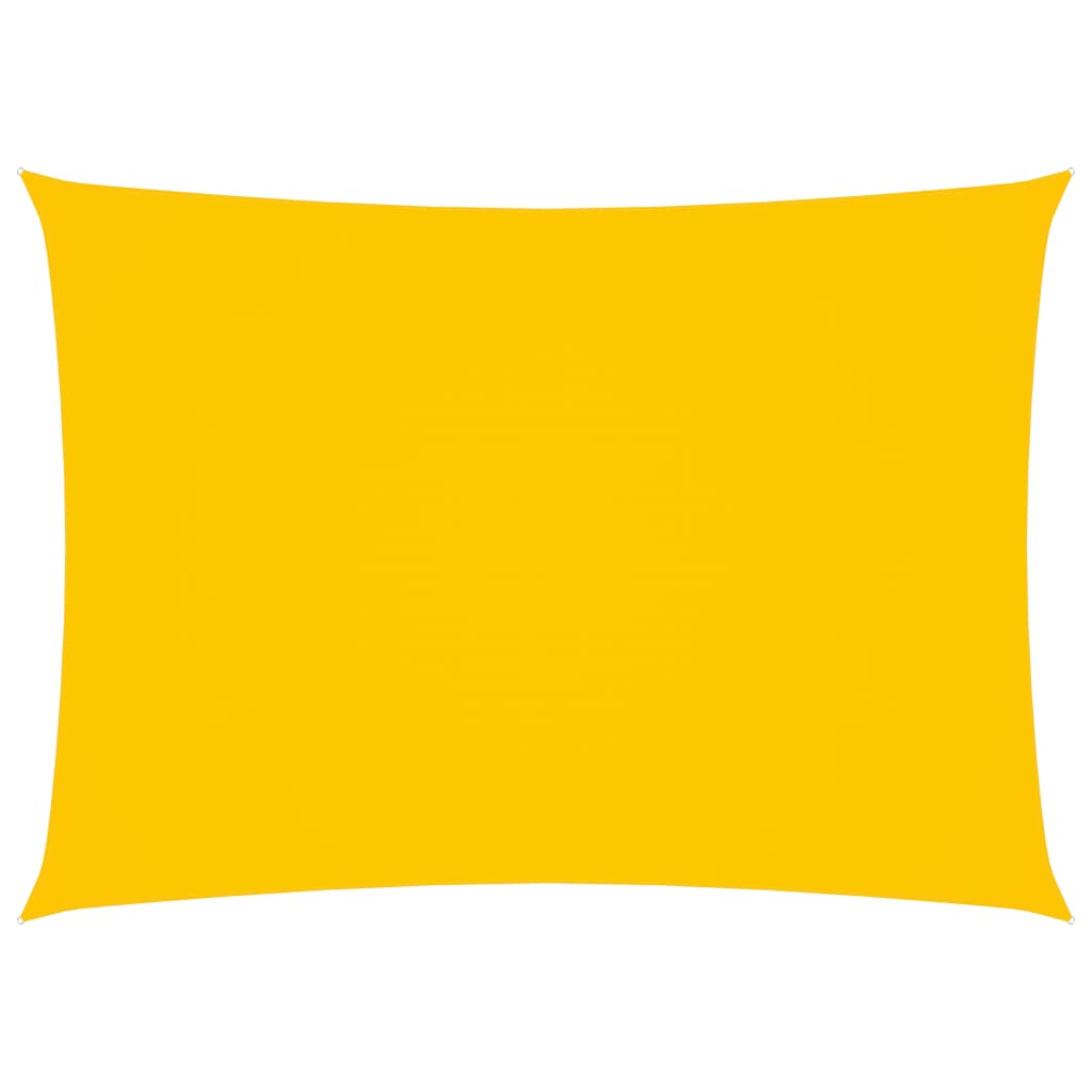 Berkfield Sunshade Sail Oxford Fabric Rectangular 2x4 m Yellow