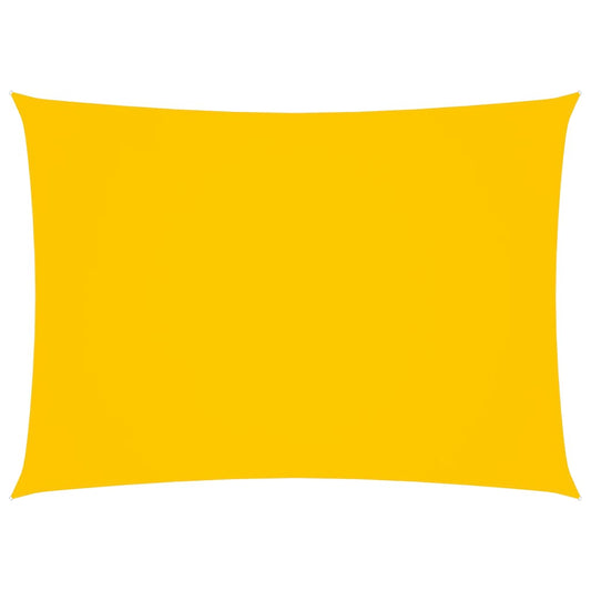 Berkfield Sunshade Sail Oxford Fabric Rectangular 2x4.5 m Yellow