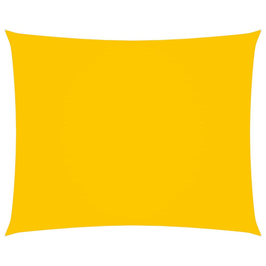 Berkfield Sunshade Sail Oxford Fabric Rectangular 2.5x4 m Yellow