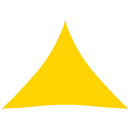 Berkfield Sunshade Sail Oxford Fabric Triangular 4.5x4.5x4.5 m Yellow
