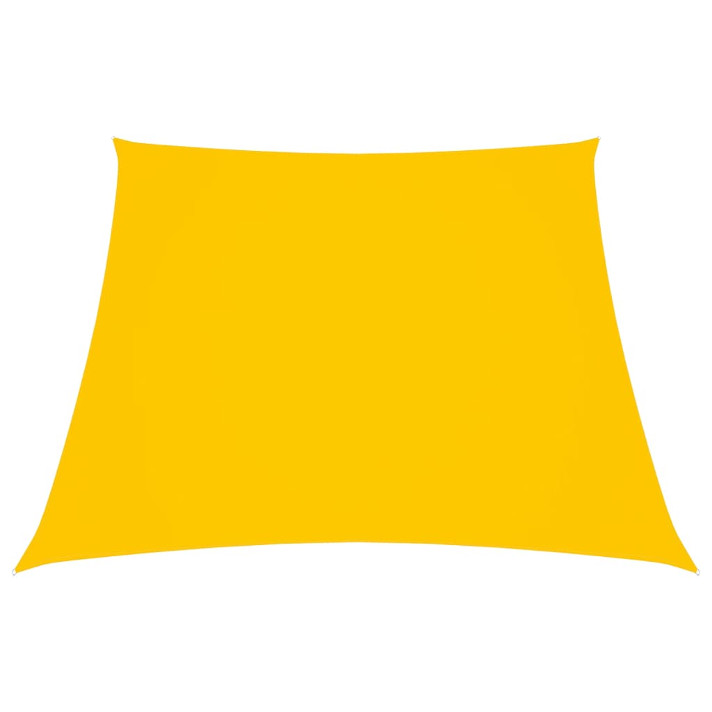 Berkfield Sunshade Sail Oxford Fabric Trapezium 2/4x3 m Yellow