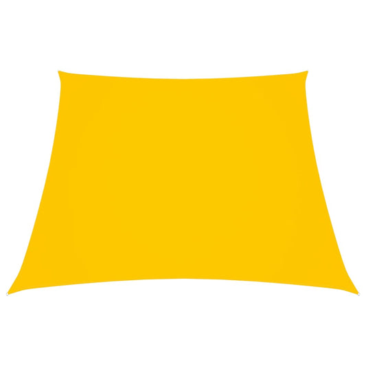 Berkfield Sunshade Sail Oxford Fabric Trapezium 2/4x3 m Yellow
