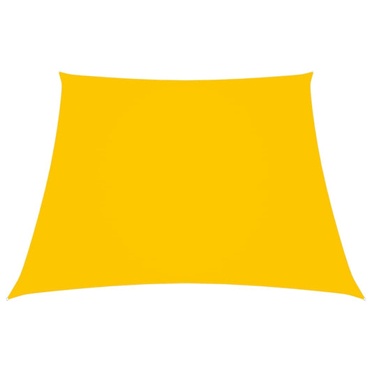 Berkfield Sunshade Sail Oxford Fabric Trapezium 3/5x4 m Yellow