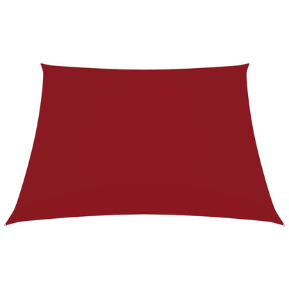Berkfield Sunshade Sail Oxford Fabric Square 2x2 m Red