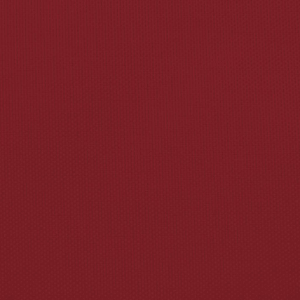 Berkfield Sunshade Sail Oxford Fabric Square 2x2 m Red