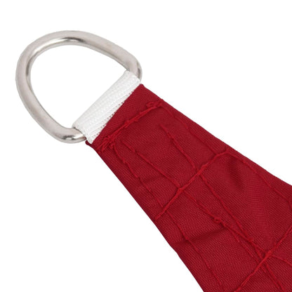 Berkfield Sunshade Sail Oxford Fabric Triangular 3.6x3.6x3.6 m Red