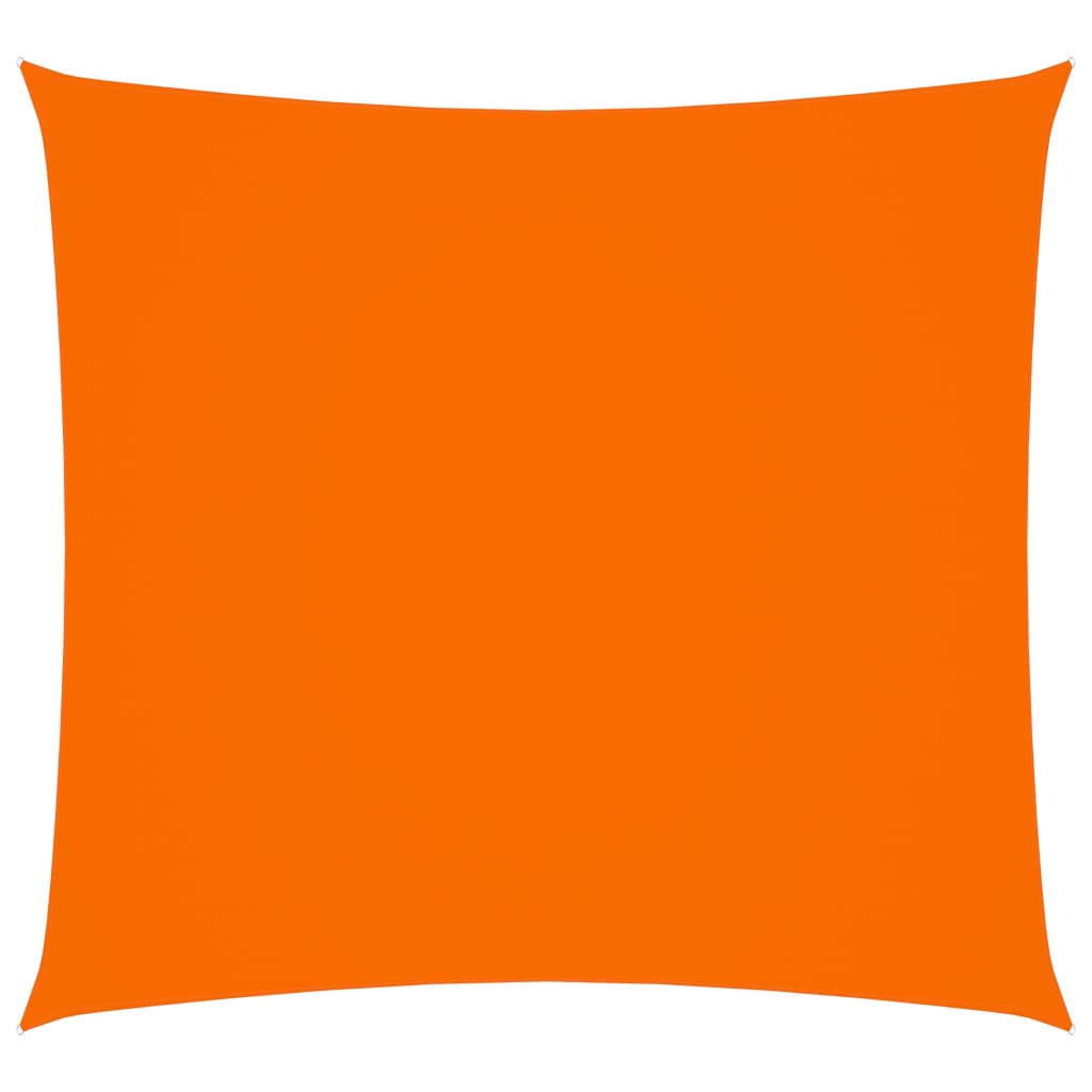 Berkfield Sunshade Sail Oxford Fabric Square 6x6 m Orange