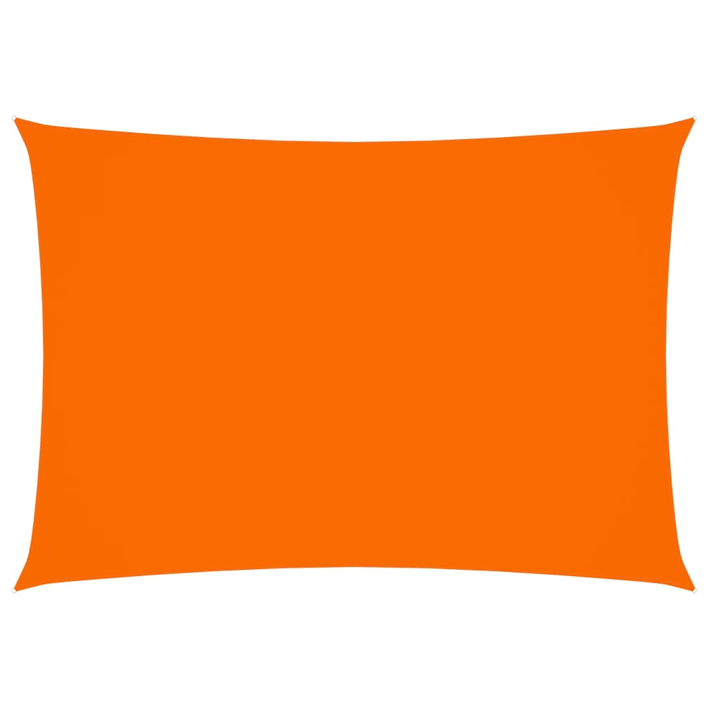 Berkfield Sunshade Sail Oxford Fabric Rectangular 2x4 m Orange